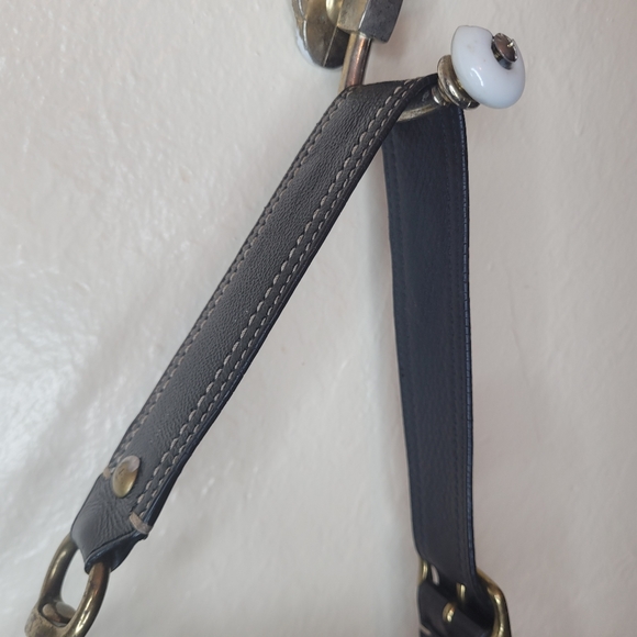 Coach Legacy 65th Anniversary Collection Black Leather Front Turnlock Pocket - Picture 4 of 6